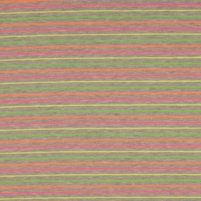 Jersey | Streifen Neon | Grau meliert